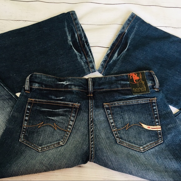 Parasuko Wide leg Denim Jeans - Picture 7 of 8